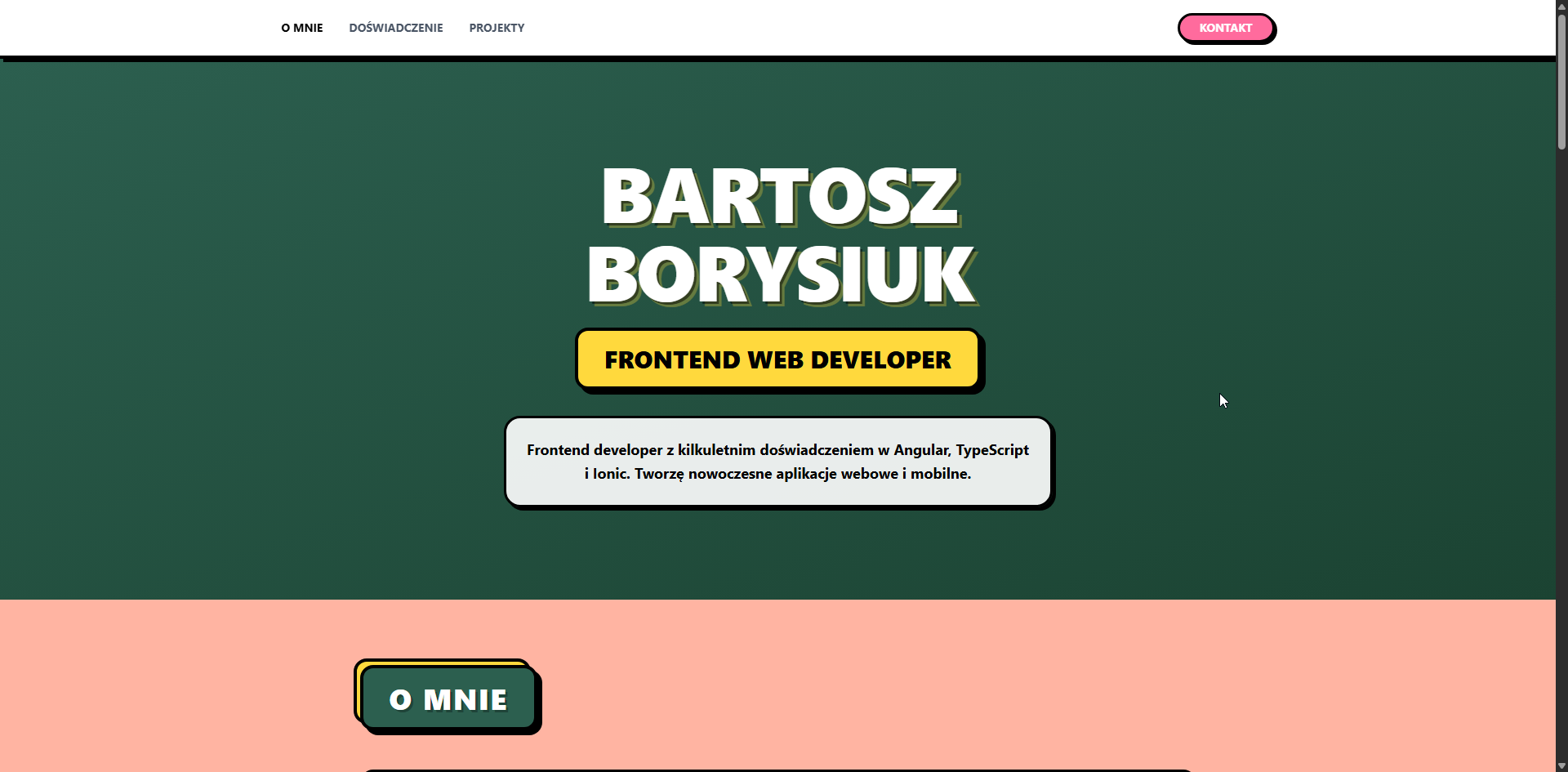 Portfolio - Wersja Jasna